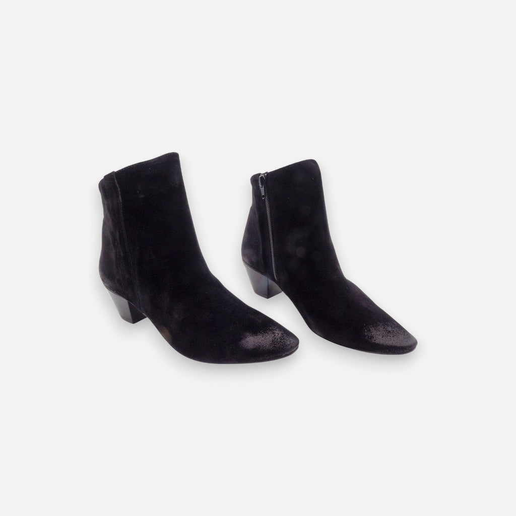 Kudetà Women's Ankle Boots in Black Split Leather 113104