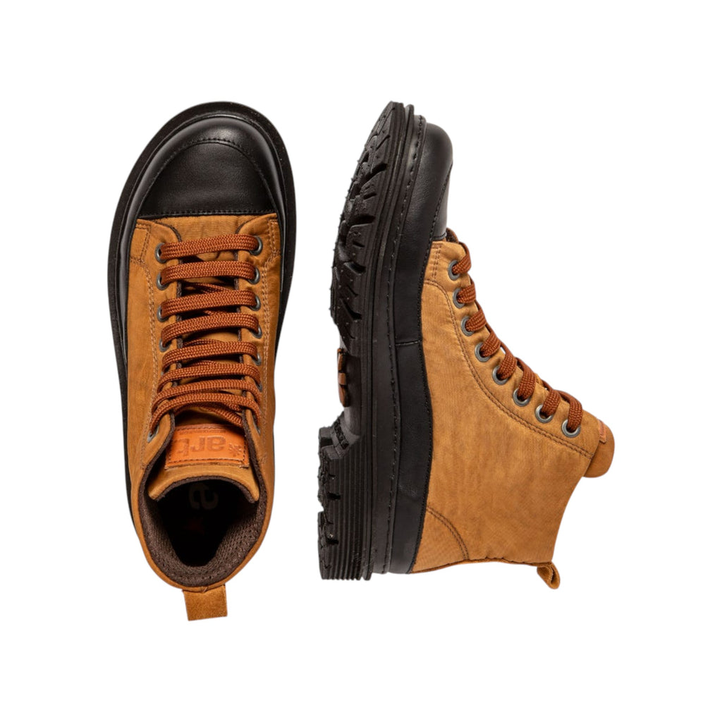'- ["Anfibi","Donna","FW25","Scarpe","Stivaletti","The Art Company"] - Stivaletti Donna The Art Company Nylon Cuero Nylon Black Birmingham 6403911300-1895 - Lupis SRL