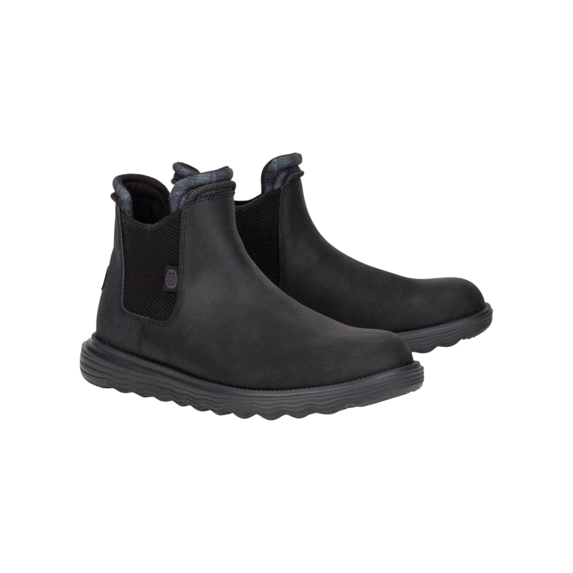 '- ["FW25","HEYDUDE","Scarpe","Stivaletti","Uomo"] - Stivaletti HEYDUDE Branson Classic Black 42065-060 - Lupis SRL