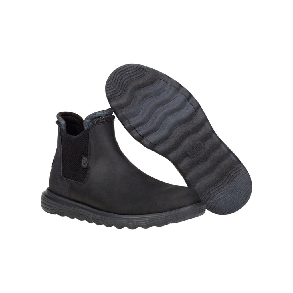'- ["FW25","HEYDUDE","Scarpe","Stivaletti","Uomo"] - Stivaletti HEYDUDE Branson Classic Black 42065-060 - Lupis SRL