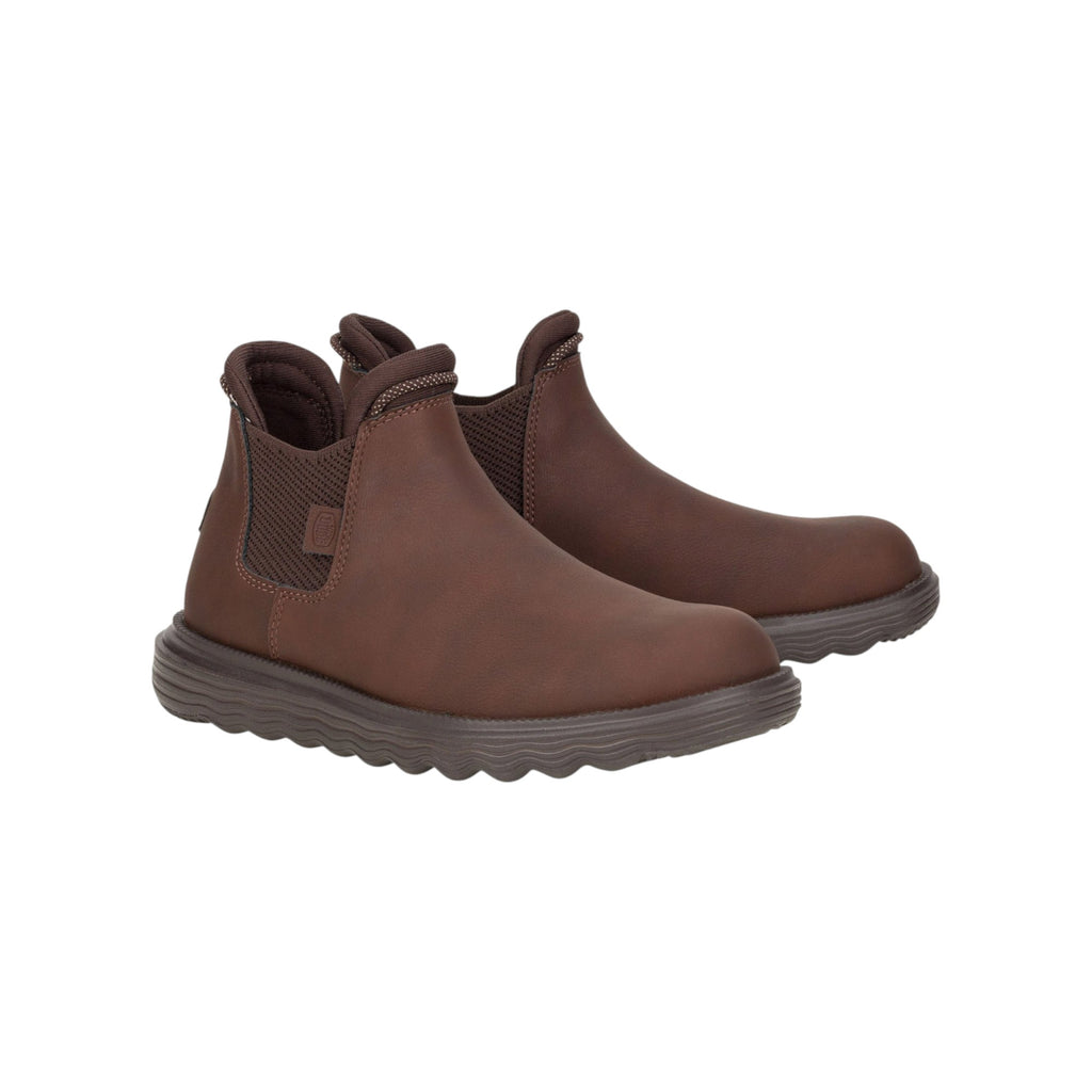 '- ["Donna","FW25","HEYDUDE","Scarpe","Stivaletti"] - Stivaletti HEYDUDE Branson W Classic Brown 42659-206 - Lupis SRL