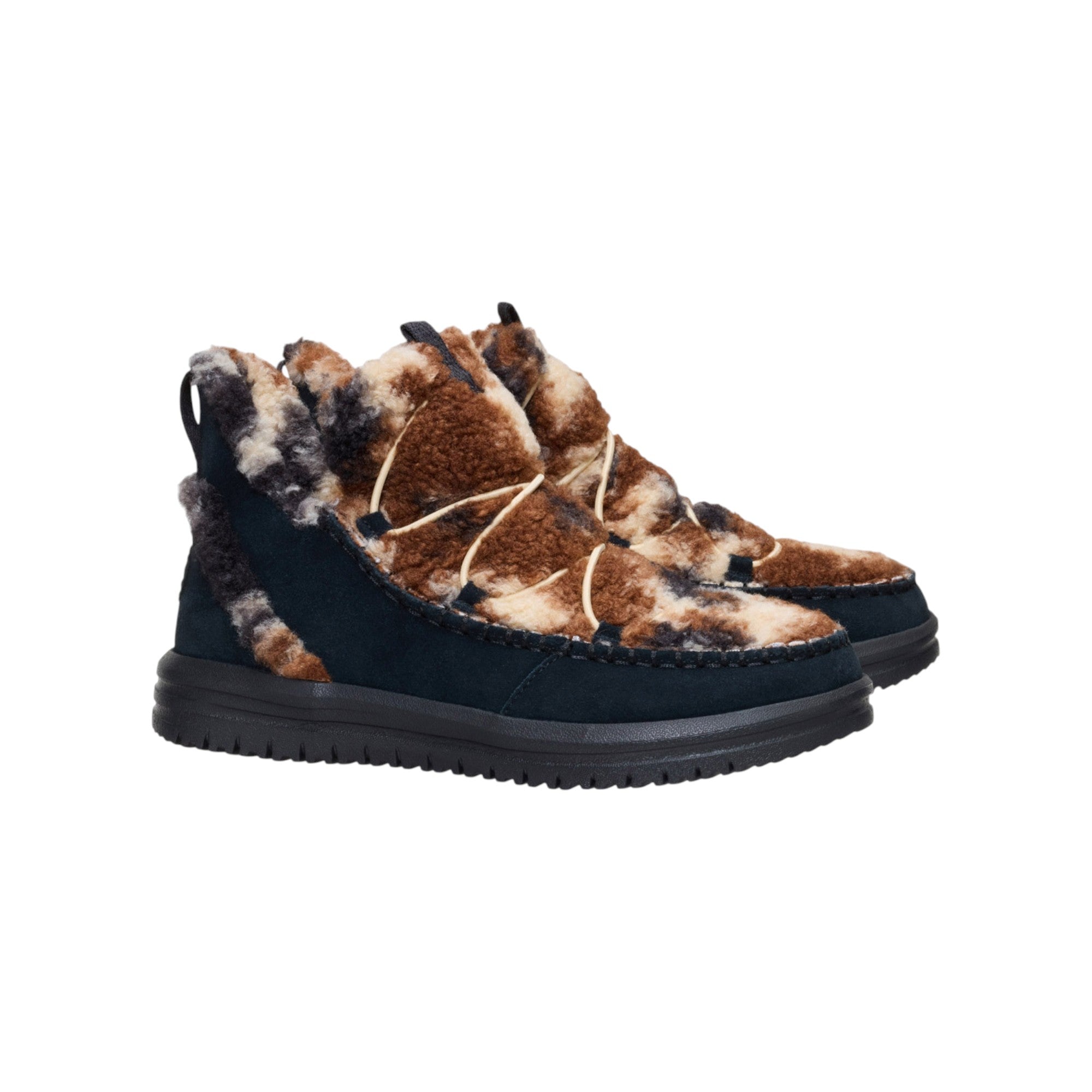 '- ["Donna","FW25","HEYDUDE","Scarpe","Stivaletti"] - Stivaletti HEYDUDE Camden Suede Cozy W 42031-0PE - Lupis SRL