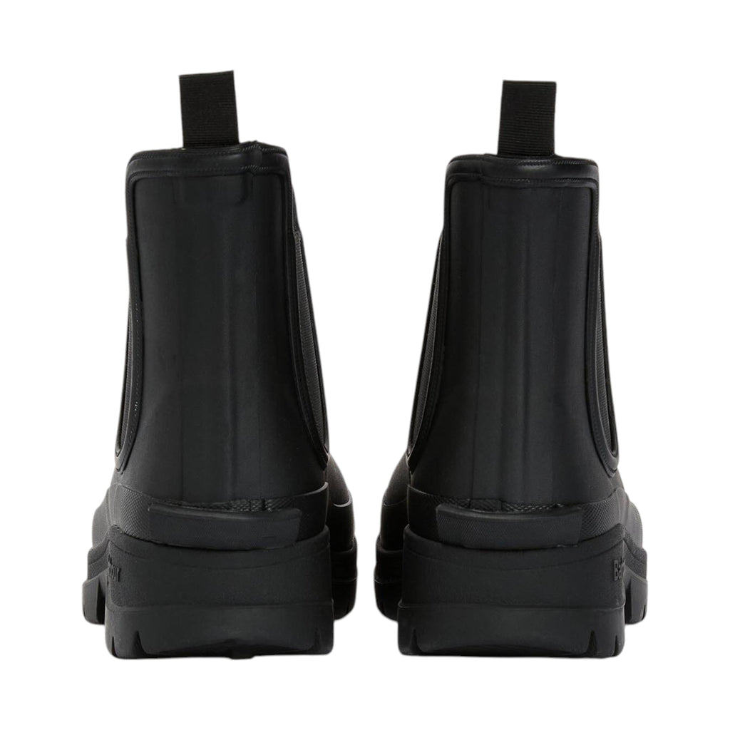 Stivaletti Uomo Barbour Rubber Ninbus Wellington Gomma Cotone Nero MRF0028