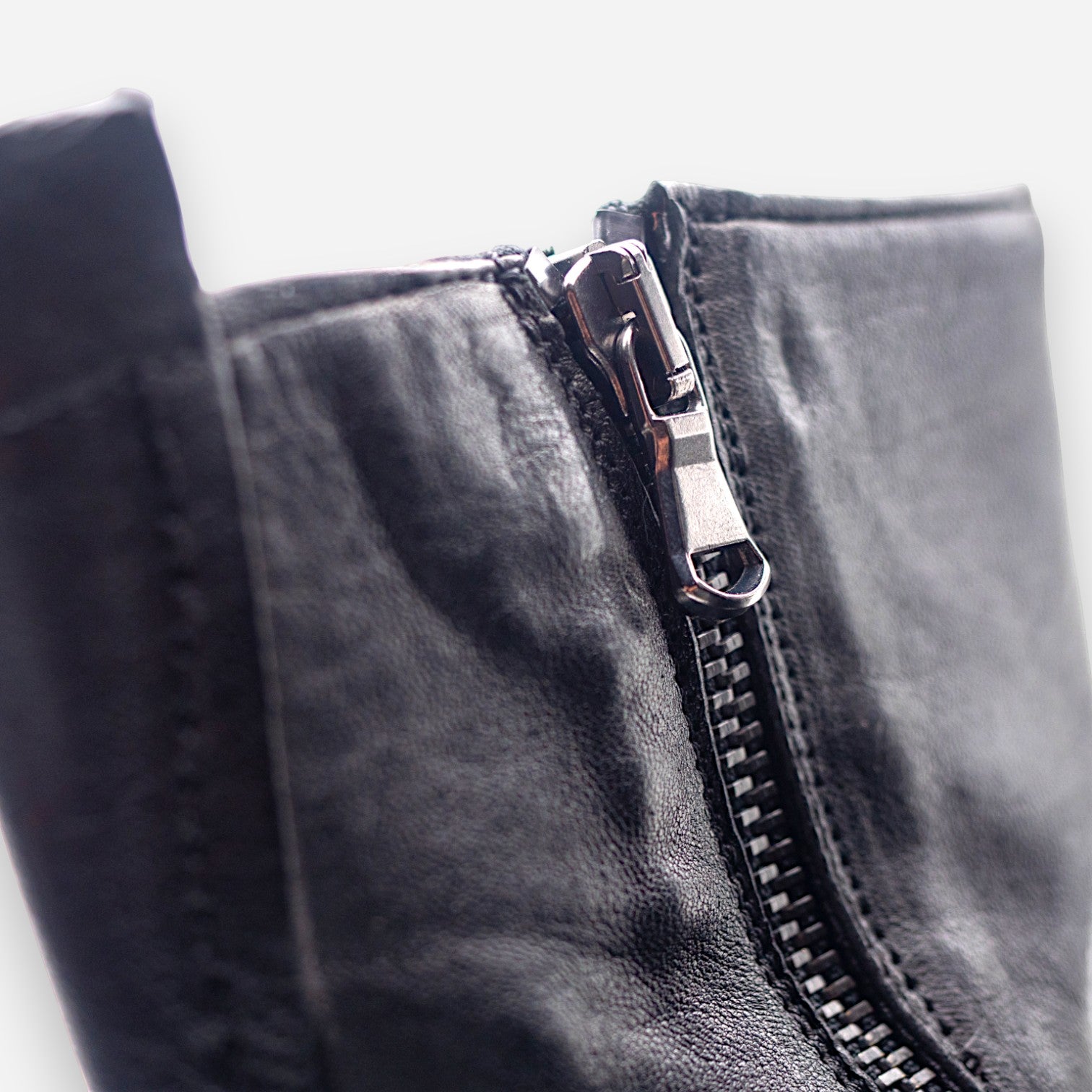 JP/DAVID Men's Ankle Boots in Black Leather BERLIN