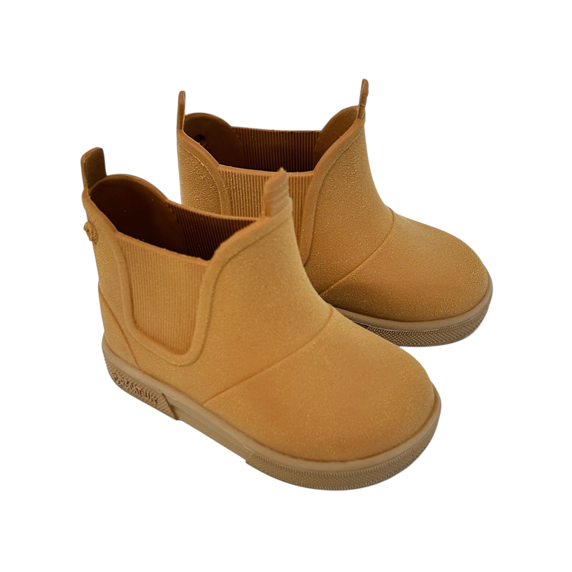 '- ["BOATILUS smelly welly","FW25","Kids","Scarpe","Stivaletti","Stivali di gomma"] - Stivaletti bambino Kids Boatilus Baby Bealty Brushed Gomma Pumpkin Beige BEABRSH - Lupis SRL