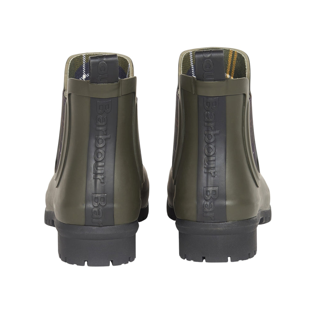 '- ["Barbour Rubber","Donna","FW25","Scarpe","Stivaletti"] - Stivaletti in Gomma Donna Barbour Kingham Wellington Olive LRF0088 - Lupis SRL