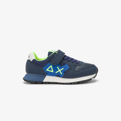 Sun68 Boy'S Jaki Fluo Kid Navy Blue