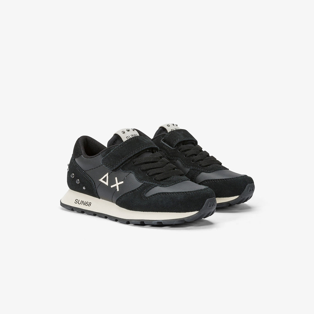 '- ["Kids","Nuovo","Scarpe","Scarpe sportive","Sun68"] - Sun68 Girl'S Ally Studs Kid Nero - Lupis SRL