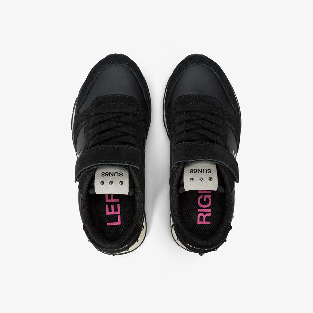'- ["Kids","Nuovo","Scarpe","Scarpe sportive","Sun68"] - Sun68 Girl'S Ally Studs Kid Nero - Lupis SRL