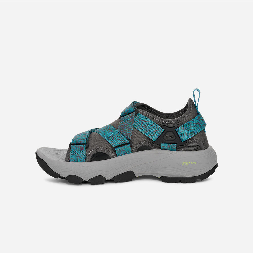 '- ["PE25","Sandali","Scarpe","Teva","Ultima Taglia","Uomo"] - Teva Grandview Max M Dark Gull Grey Larkspur 1164770-DKG - Lupis SRL