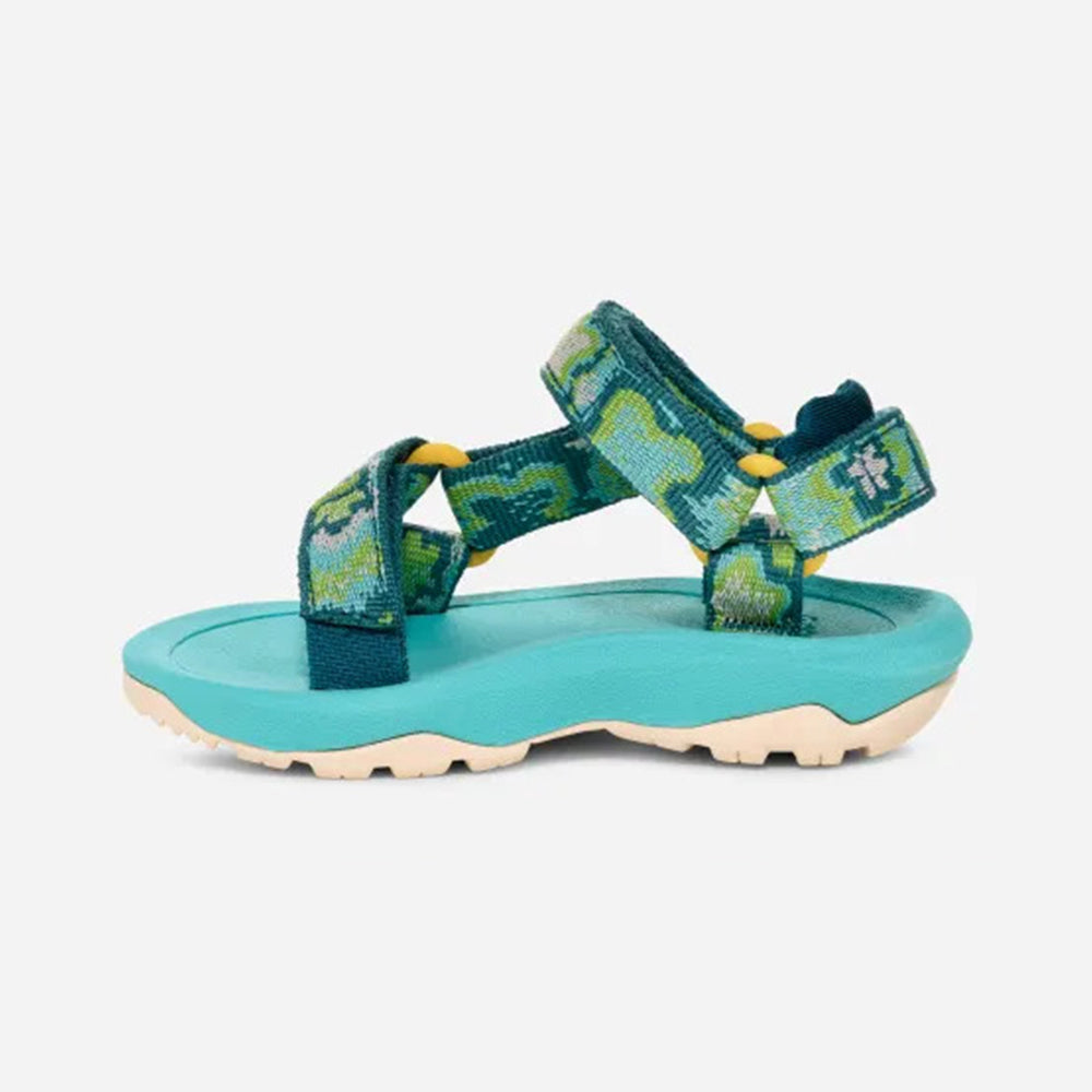 '- ["Kids","PE25","Sandali","Scarpe","Teva","Toddler"] - Teva Hurricane Xlt 2 T Neon Floral Bright Teal 1019390T-NNF - Lupis SRL