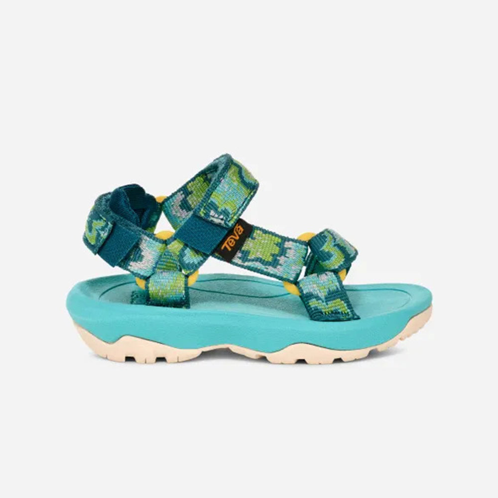 '- ["Kids","PE25","Sandali","Scarpe","Teva","Toddler"] - Teva Hurricane Xlt 2 T Neon Floral Bright Teal 1019390T-NNF - Lupis SRL