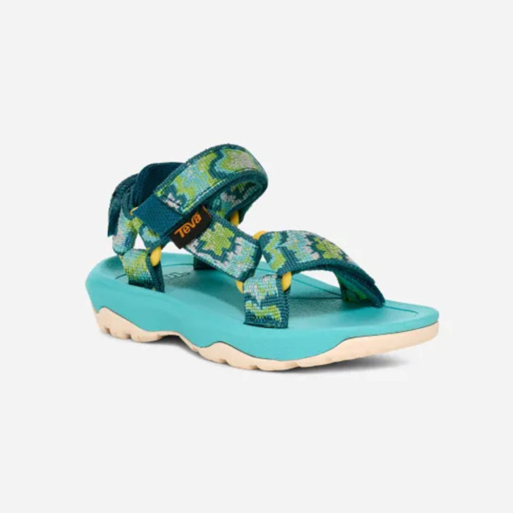 '- ["Kids","PE25","Sandali","Scarpe","Teva","Toddler"] - Teva Hurricane Xlt 2 T Neon Floral Bright Teal 1019390T-NNF - Lupis SRL