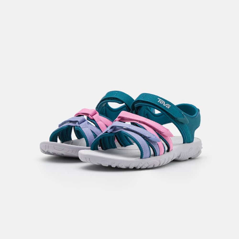'- ["Kids","Sandali","Scarpe","Teva"] - Teva Tirra K Blue Coral 1019395C-BCMLT - Lupis SRL