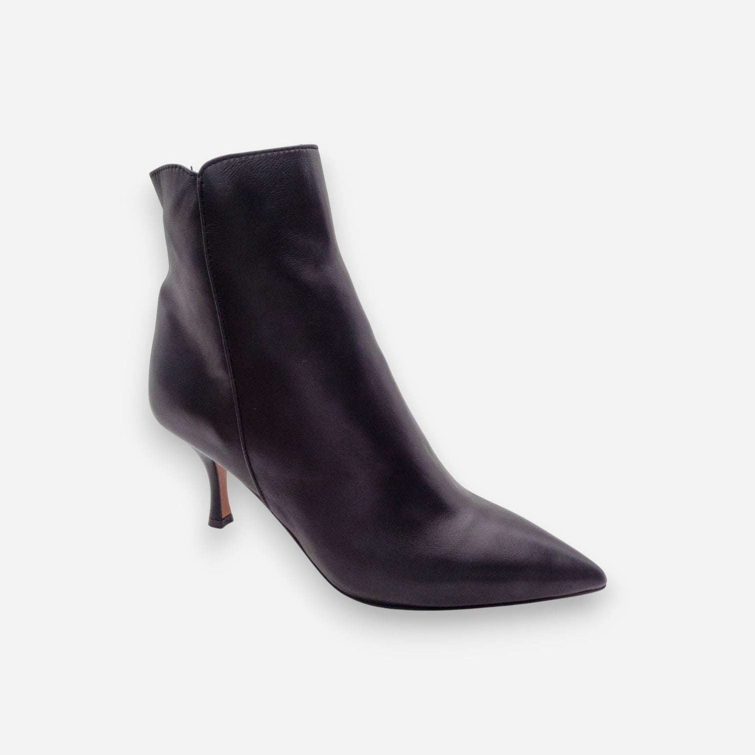 Eva Picci Women's Ankle Boots in Black Nappa Leather AURORA-52