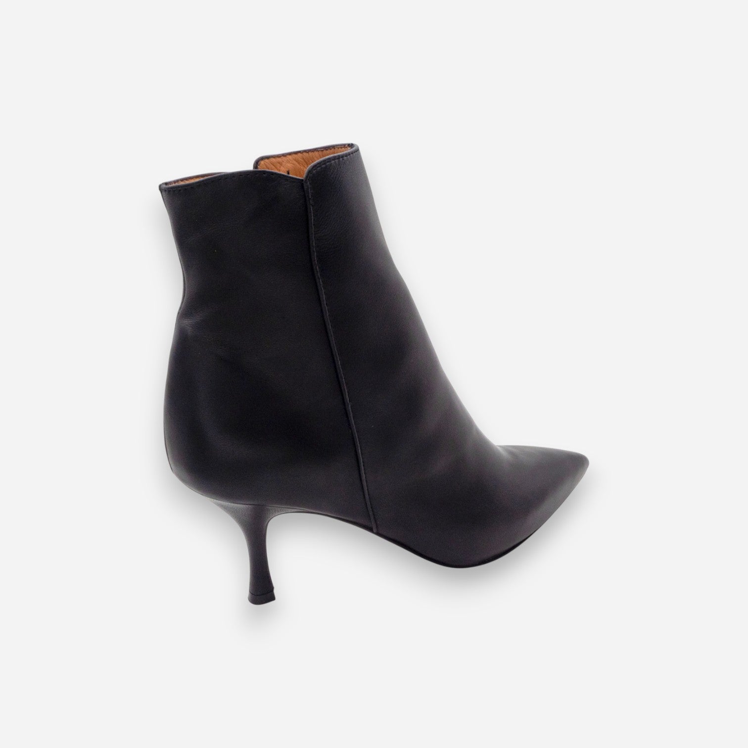 Eva Picci Women's Ankle Boots in Black Nappa Leather AURORA-52
