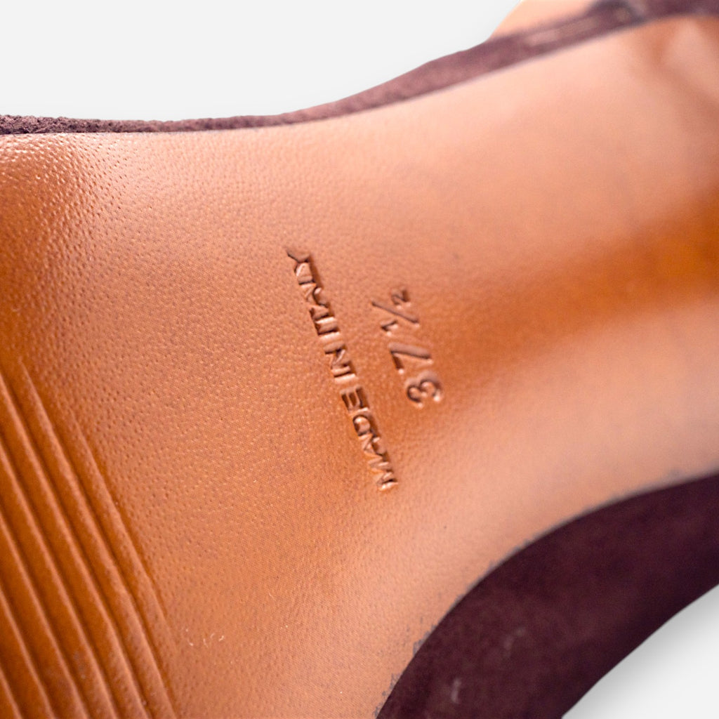 Eva Picci Women's Ankle Boots in Brown Suede AMY