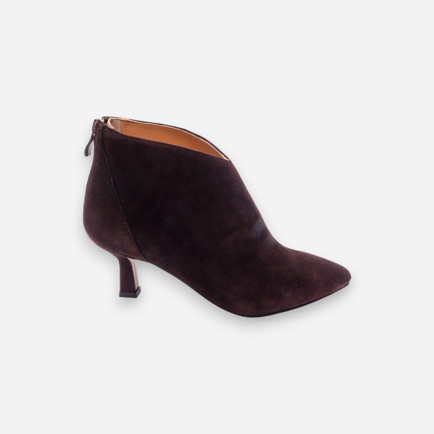 Eva Picci Women's Ankle Boots in Brown Suede AMY