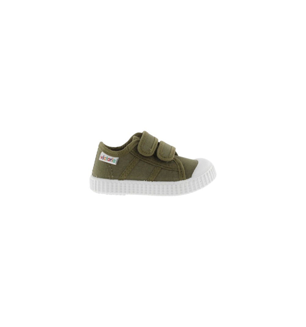 Victoria Scarpe Sportive Kids Basket Tiras Lona Kaki 136606-65