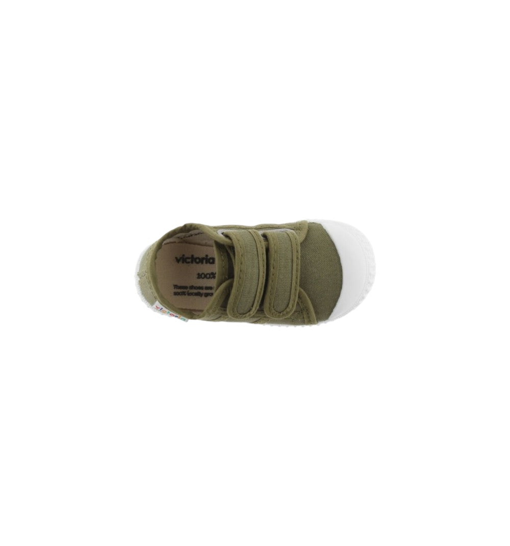 Victoria Scarpe Sportive Kids Basket Tiras Lona Kaki 136606-65