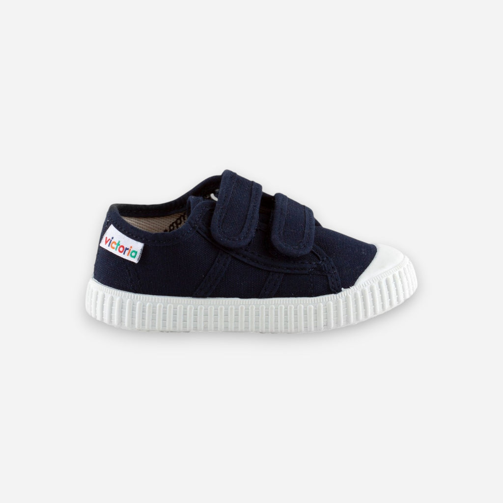 Victoria Sneakers Kids Basket Tiras Lona Marino 136606-30