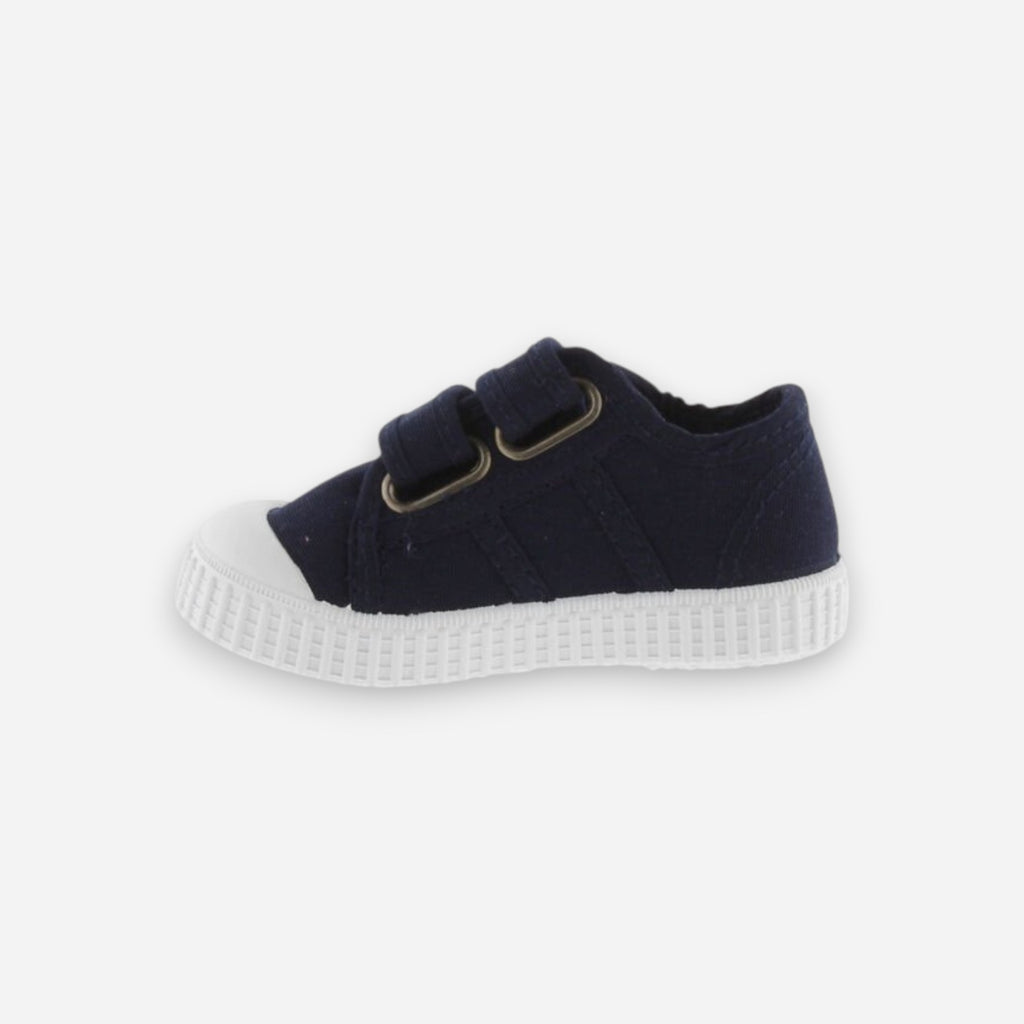 Victoria Sneakers Kids Basket Tiras Lona Marino 136606-30