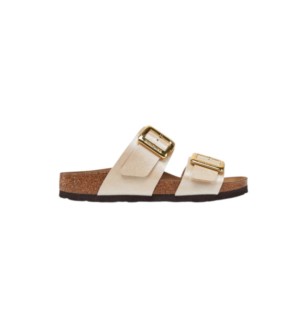 Birkenstock Ciabatte Donna Sydney CB Graceful Pearl White 1029492