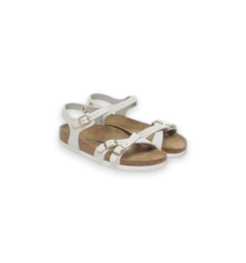 Birkenstock Kumba Antique White Nubuck Leather