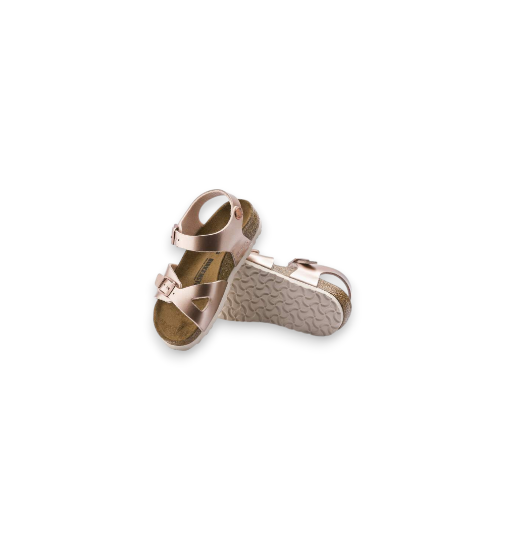 Birkenstock Rio Kids Electric Metallic Copper 1012520