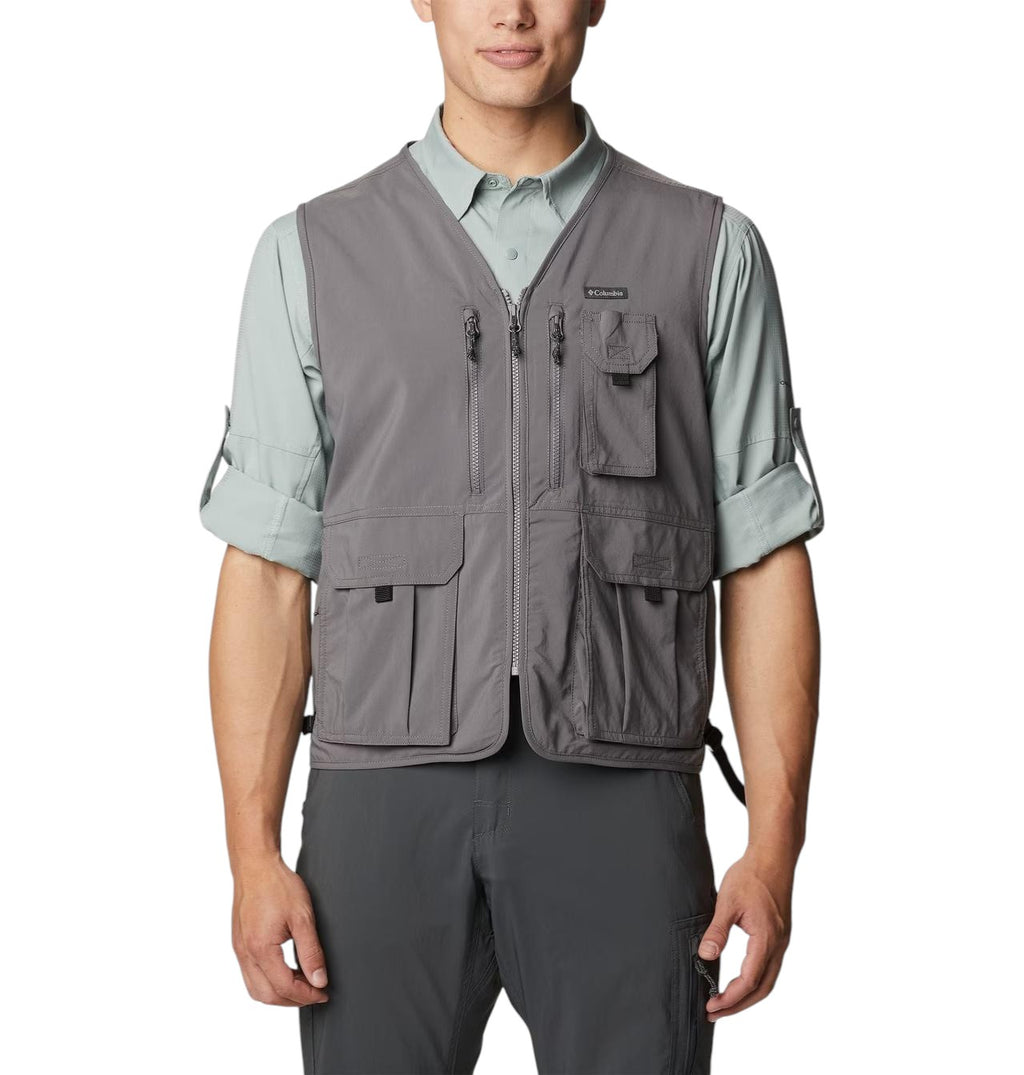 Columbia Sportswear Men's Silver Ridge Utility Vest City Grey 2030733