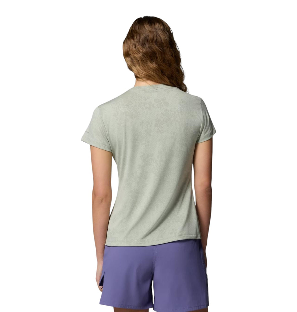 Columbia Sportswear T-Shirt Donna Bluebird Canyon Ii Ss Crew Safari Florage 2164482