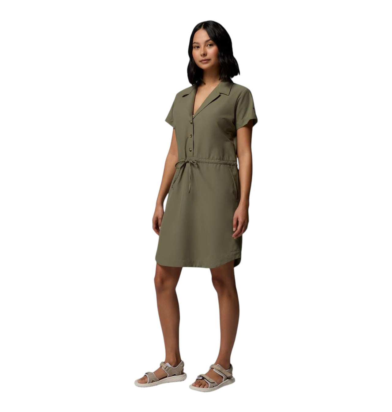 Columbia Sportswear Women's Cedar Crest Dress Stone Green 2159242