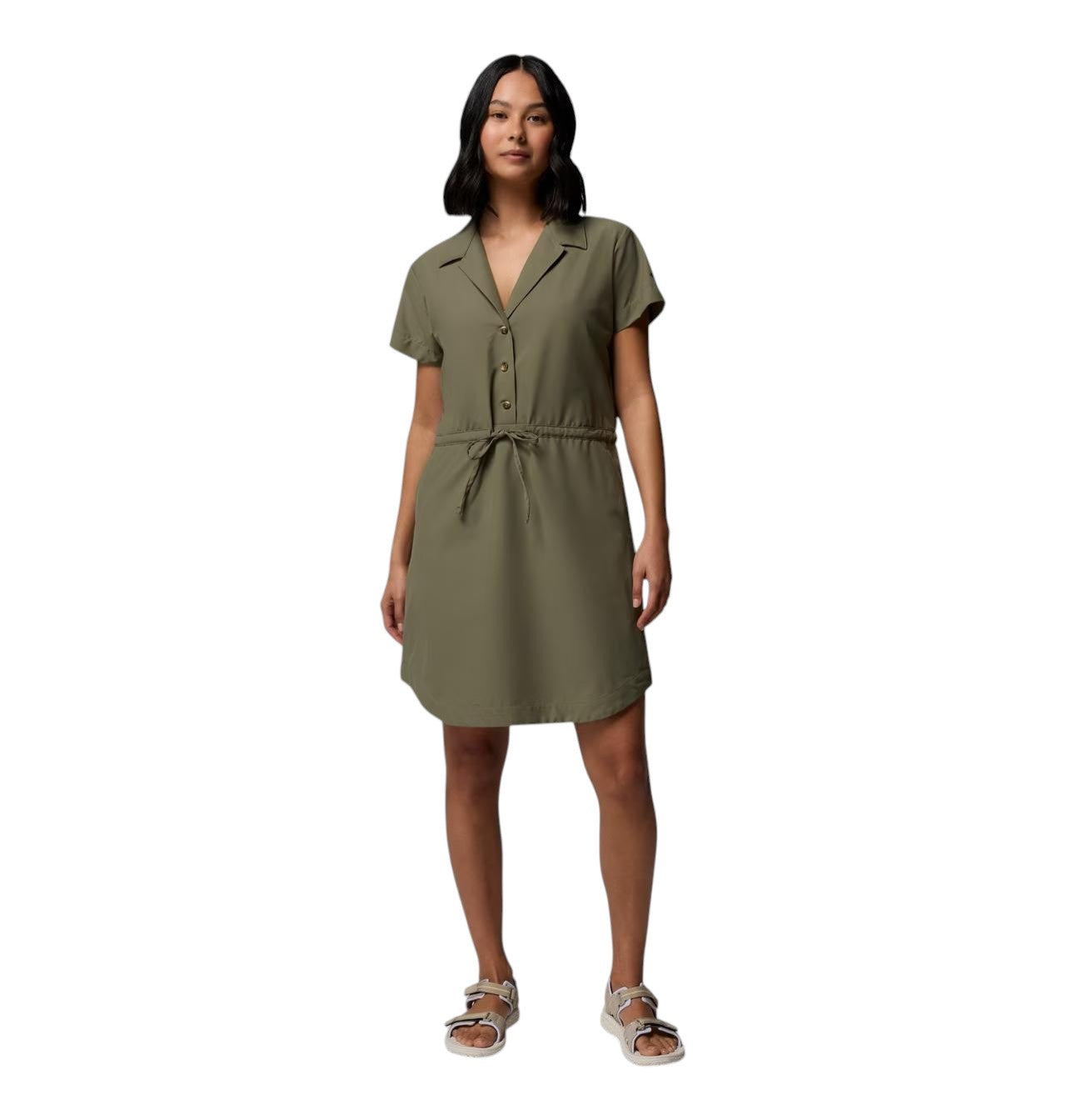 Columbia Sportswear Women's Cedar Crest Dress Stone Green 2159242
