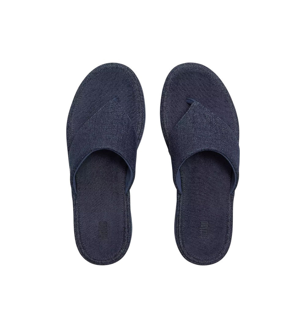 FitFlop Infradito Donna Platforms Wedge Toe Post Dark Denim A5H-D71
