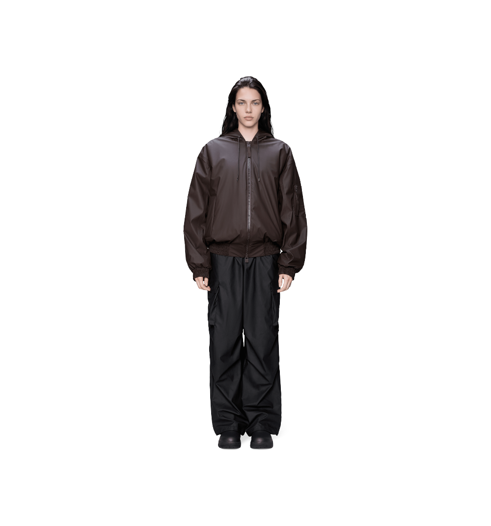Giacche Rains Lohja Insulated Bomber Jacket Bark