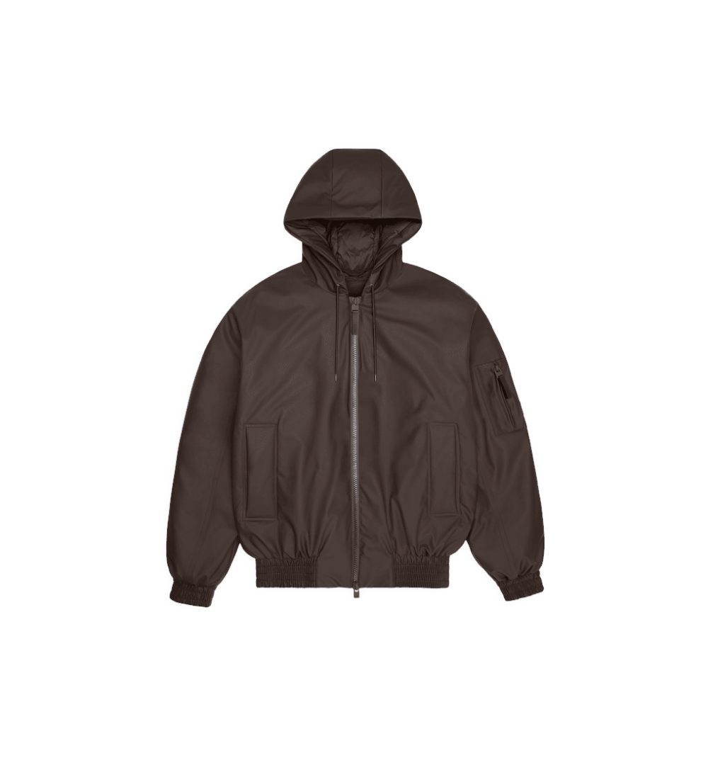 Giacche Rains Lohja Insulated Bomber Jacket Bark