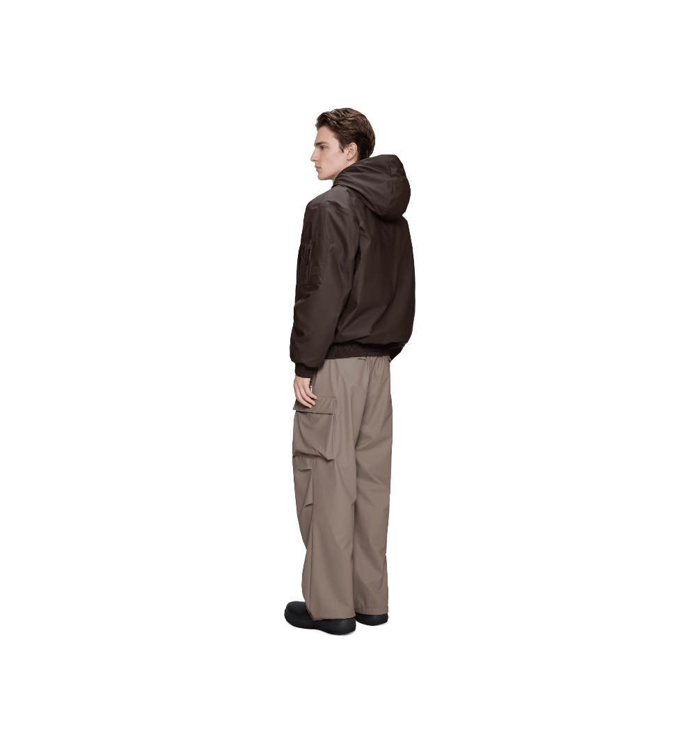 Giacche Rains Lohja Insulated Bomber Jacket Bark
