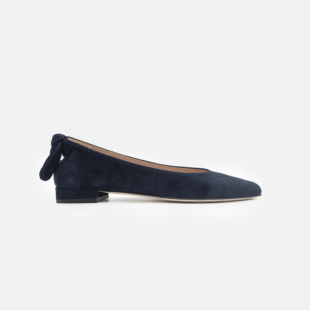 '- ["Artigianato","Ballerine","Donna","Eva Picci","Scarpe"] - Ballerine Da Donna Eva Picci 1169 Ballerina Camoscio Blu - Lupis SRL