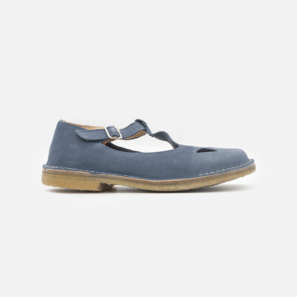 '- ["Artigianato","Donna","Manufatto Toscano Vinci","Sandali Eleganti","Scarpe"] - Manufatto Toscano Vinci 3 Velour Indaco Sfod. - Lupis SRL