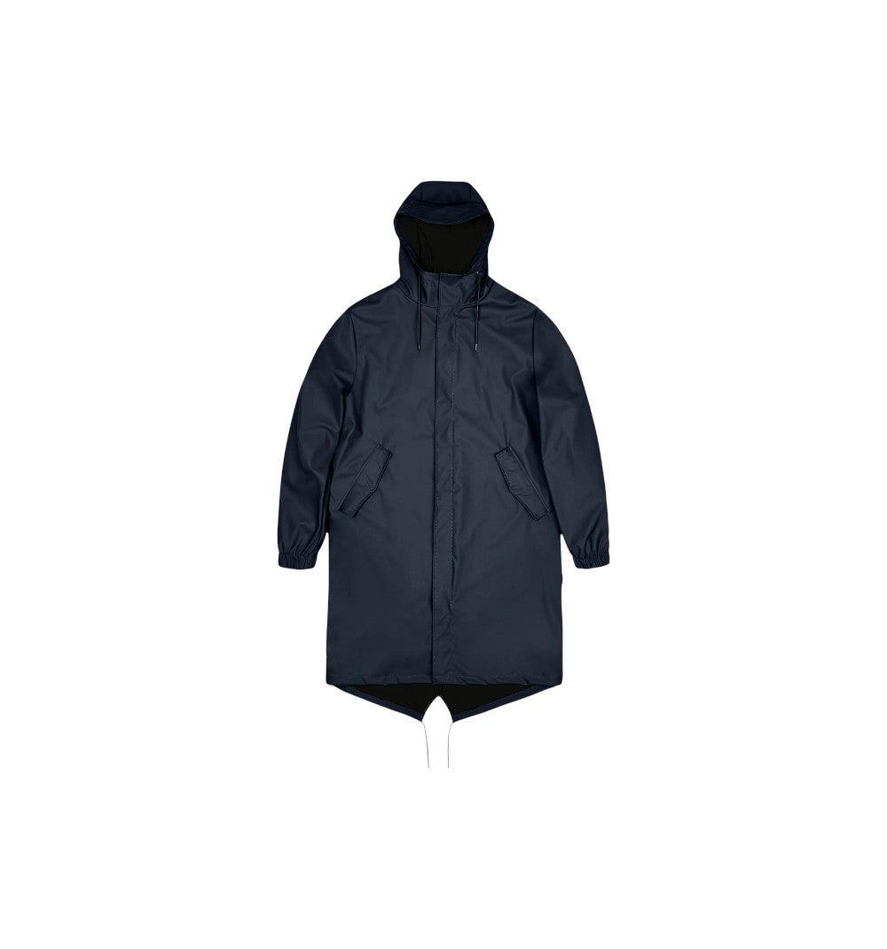 Rains Parka Unisex Fishtail Parka Navy 18140-NAV