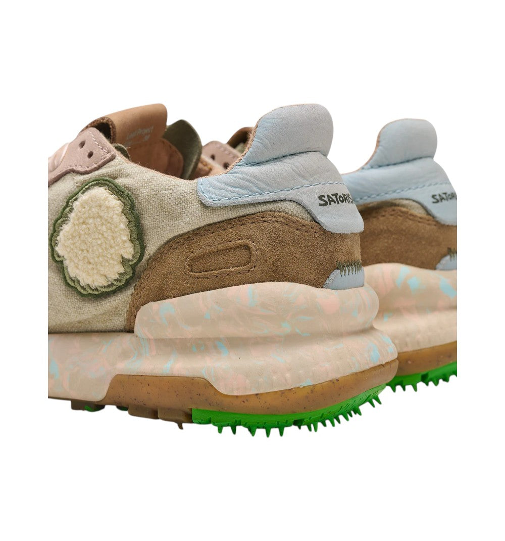 Satorisan Scarpe Donna Chacrona Linen Urbanite Green W 110108A