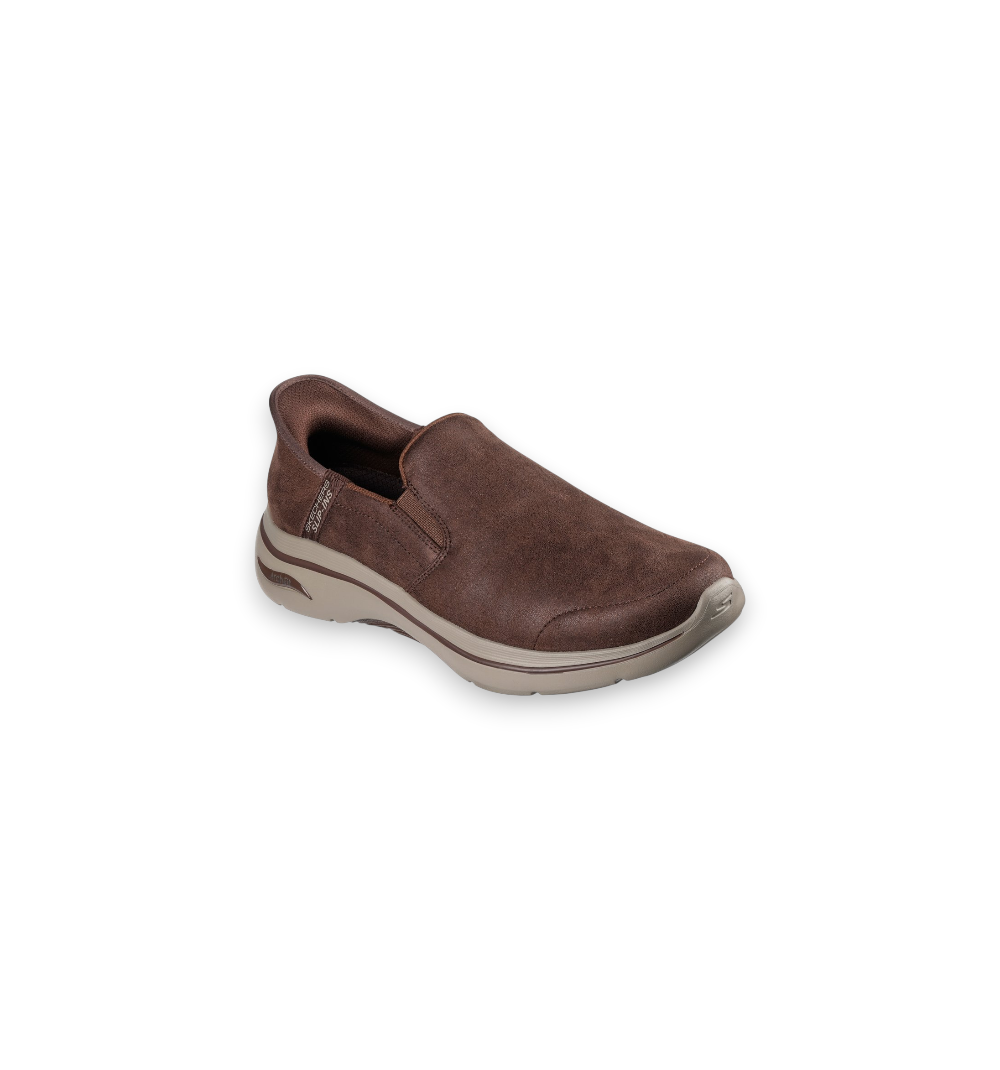 Slip On Uomo Skechers Go Walk Arch Fit 2.0 216813-BRN
