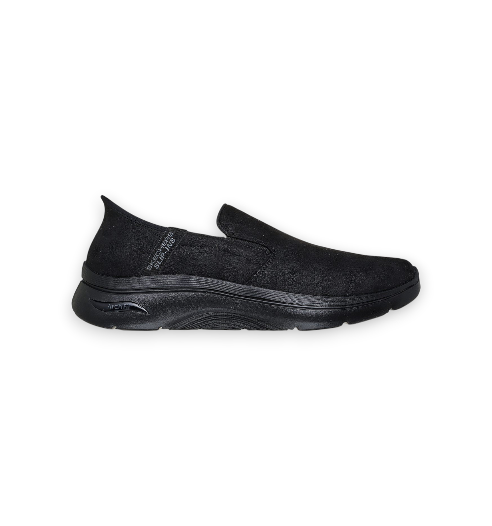 Slip On Uomo Skechers Go Walk Arch Fit 2.0 Black 216813-BBK