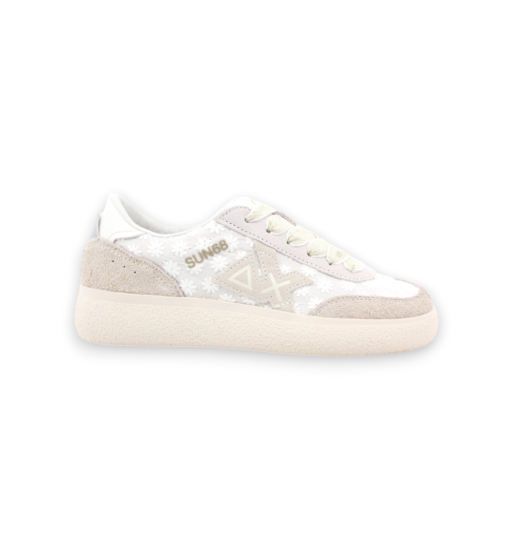Sun68 Scarpe sportive Girls Sally Kid Bianco Panna Z36445K