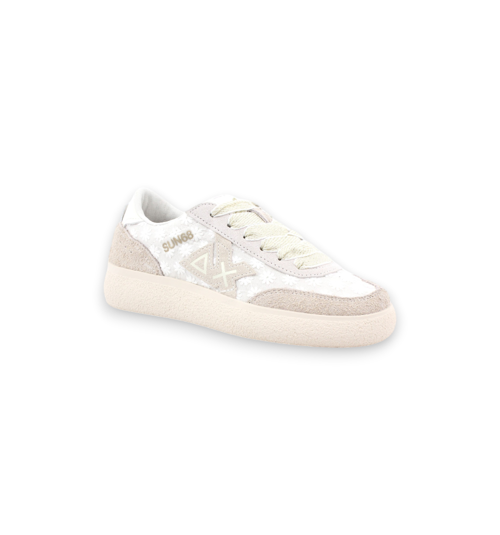 Sun68 Scarpe sportive Girls Sally Teen Bianco Panna Z36445T